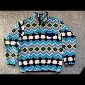 Patagonia Synchilla Snap T Pullover Fleece Jacket in Timber Twist